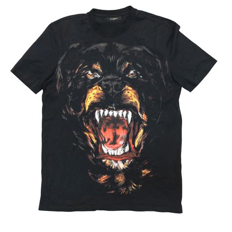 givenchy rottweiler tee als wäre ich hundefan|rottweiler printed t shirt.